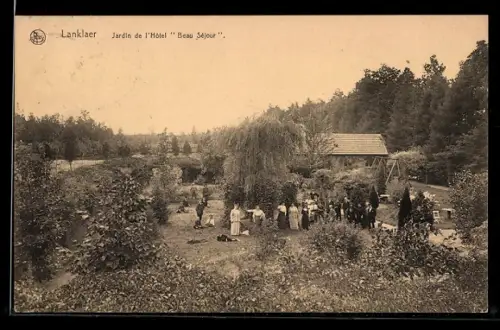 AK Lanklaer, Jardin de l`Hotel Beau Séjour