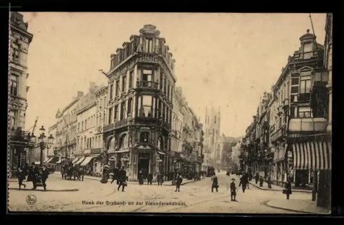 AK Bruxelles, Hoek der Brabant en der Vlaanderenstraat