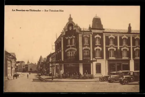 AK Le Nouvion-en-Thiérache, Rue Théodore Blot