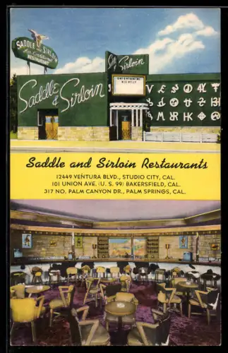 AK Bakersfield, CA, Saddle and Sirloin Restaurants