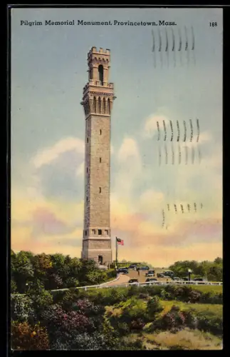 AK Provincetown, MA, Pilgrim Memorial Monument