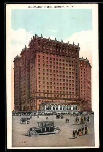 AK Buffalo, NY, Statler Hotel