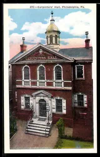 AK Philadelphia, PA, Carpenter`s Hall