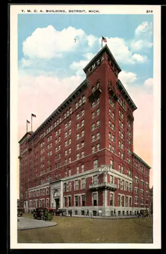 AK Detroit, MI, Y.M.C.A. Building