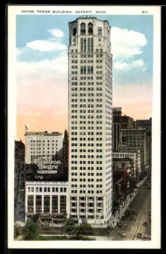 AK Detroit, MI, Eaton Tower Building
