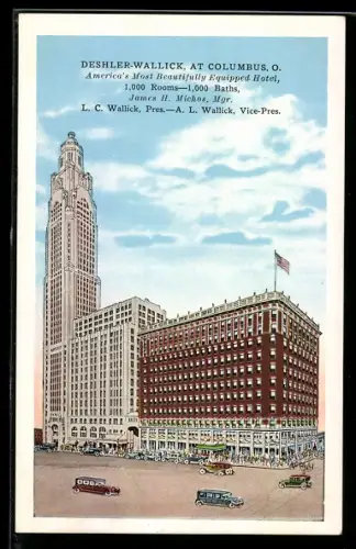 AK Columbus, Hotel Deshler-Wallick
