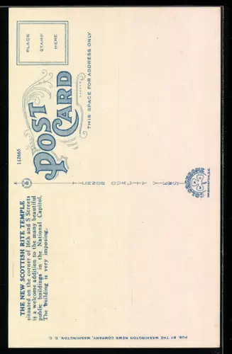 AK Washington D.C., Scottish Rite Temple