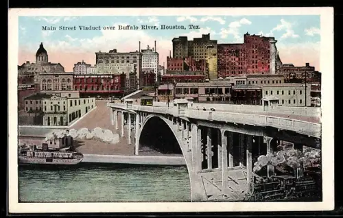 AK Houston, TX, Main Street Viaduct over Buffalo River