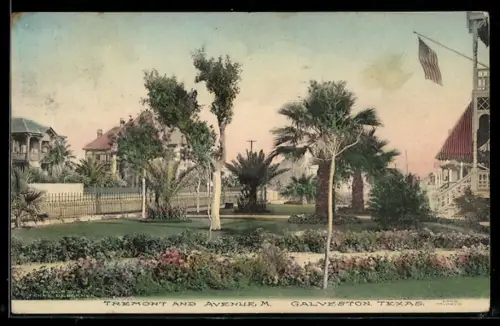 AK Galveston, TX, Tremont and Avenue M.