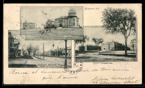 AK Albany, NY, City Hospital, Madison Avenue
