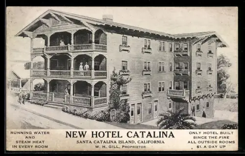 AK Santa Catalina Island, CA, New Hotel Catalina