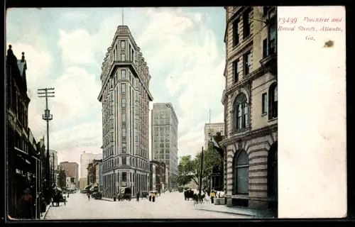 AK Atlanta, GA, Peachtree and Broad Streets