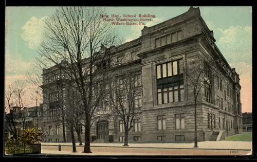 AK Wilkes-Barre, PA, New High School Building, North Washington Street