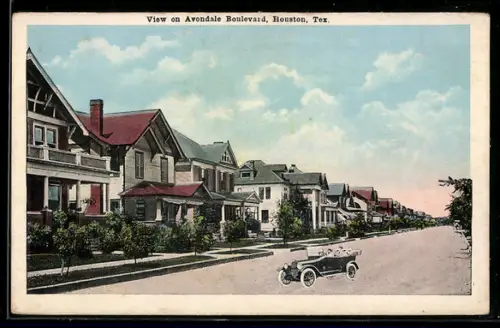 AK Houston, TX, View on Avondale Boulevard