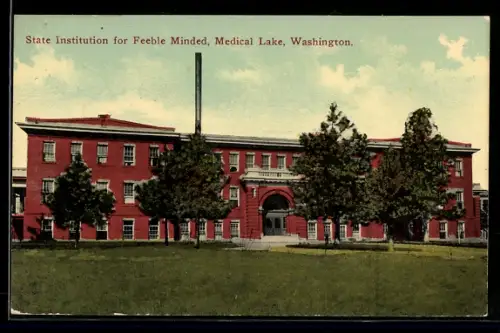 AK Medical Lake, WA, State Institution for Feeble Minded