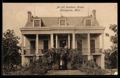 AK Pascagoula, MS, An old Southern Home