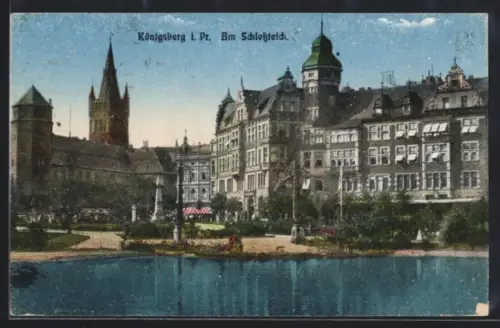 AK Königsberg i. Pr., Am Schlossfeld