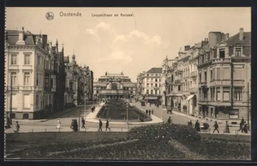 AK Oostende, Leopoldlaan en Kursaal