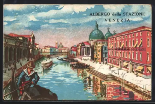 AK Venezia, Albergo della Stazione