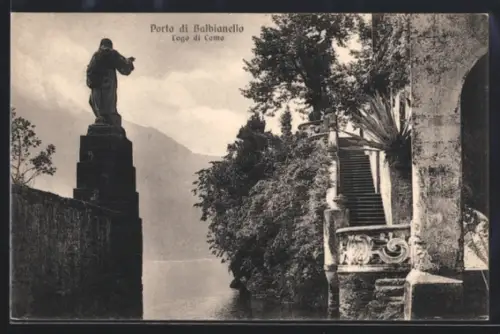 AK Lenno /Lago di Como, Porto di Balbianello