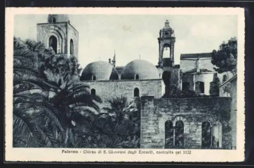 AK Palermo, Chiesa di S. Giovanni degli Eremiti, costruita nel 1132