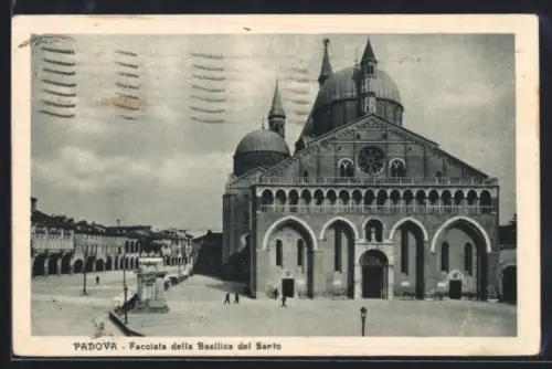 AK Padova, Facciata della Basilica del Santo