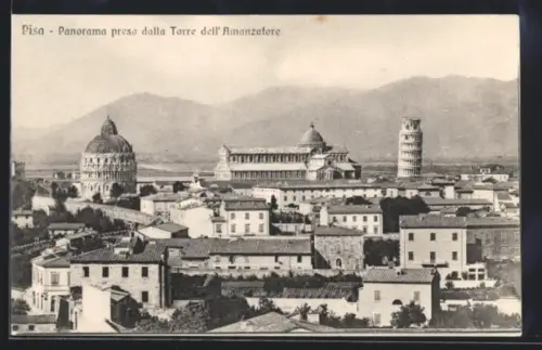 AK Pisa, Panorama presa dalla Torre dell` Amanzatore