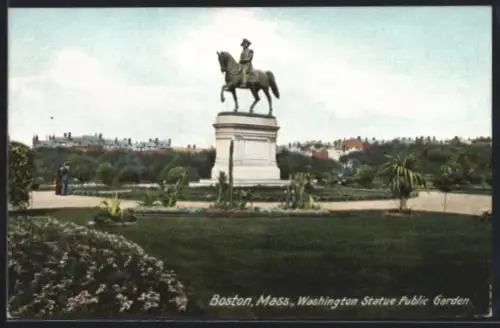 AK Boston, MA, Washington Statue Public Garden
