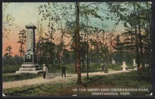 AK Chattanooga, TN, On the Firing Line, Chickamauga Park