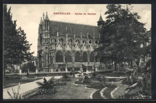 AK Bruxelles, Eglise du Sablon