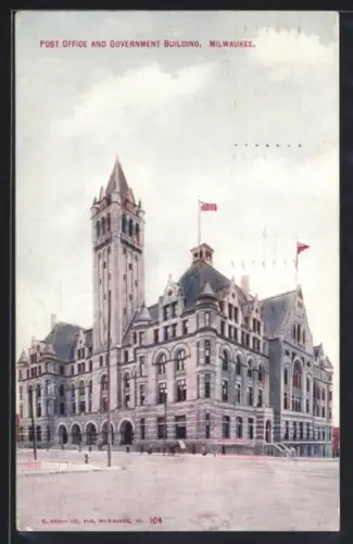 AK Milwaukee, WI, Post Office and Government Building