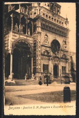 AK Bergamo, Basilica S. M. Maggiore e Cappella Colleoni