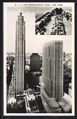 AK New York, NY, R. C. A. and International Bldg