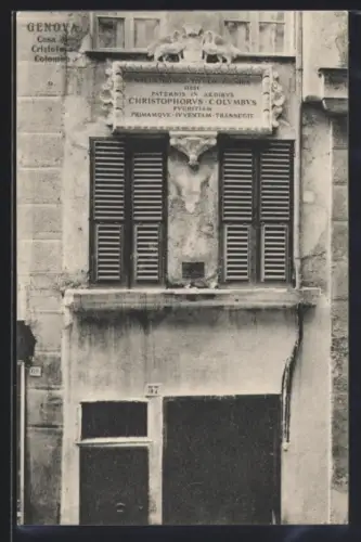 AK Genova, Casa di Cristoforo Colombo