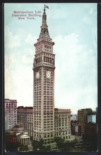 AK New York, NY, Metropolitan Life Insurance Building