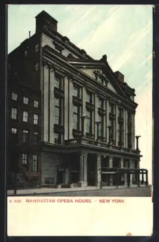 AK New York, NY, Manhattan Opera House