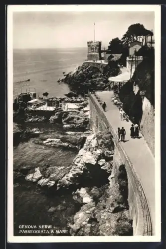 AK Nervi, Passeggiata a mare