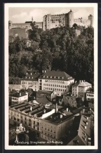 AK Salzburg, Stieglkeller mit Festung