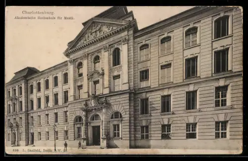 AK Berlin-Charlottenburg, Akademische Hochschule für Musik