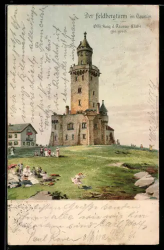 AK Feldberg im Taunus, Feldbergturm