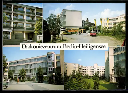 AK Berlin-Heiligensee, Diakoniezentrum, verschiedene Ansichten