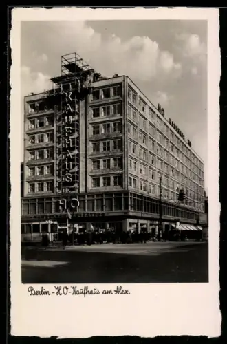 AK Berlin, HO-Kaufhaus am Alexanderplatz