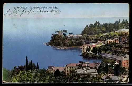 AK San Michele, Panorama verso Ponente