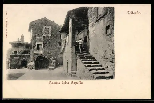 AK Viterbo, Piazetta della Capella