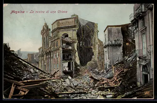 AK Messina, Le rovie di una Chiesa, Erdbeben