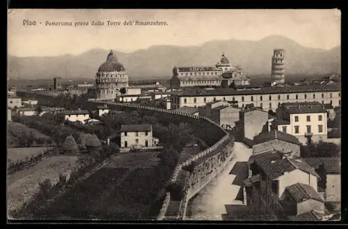 AK Pisa, Panorama preso dalla Torre dell` Amanzatore