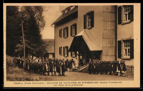 AK Yquell, Colonie de Vacances de Strasbourg