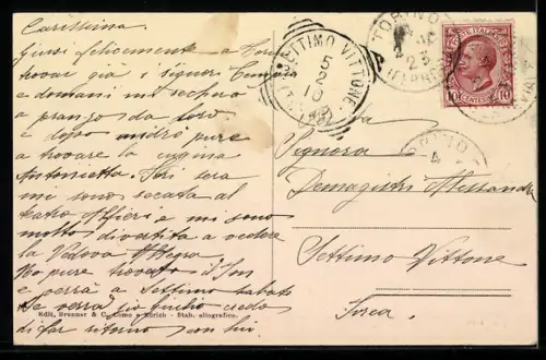 AK Torino, Fiume Po e Castel Valentino