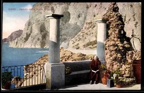 AK Capri, Veduta della Punta Tragara