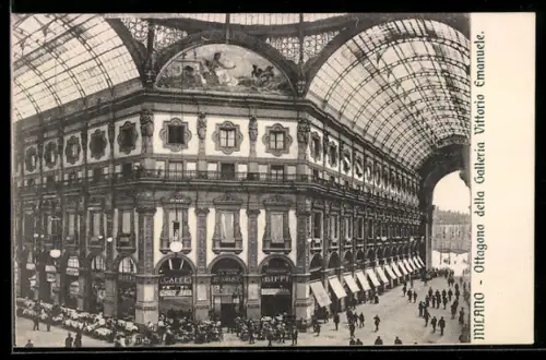 AK Milano, Ottagono della Galleria V. Emanuele